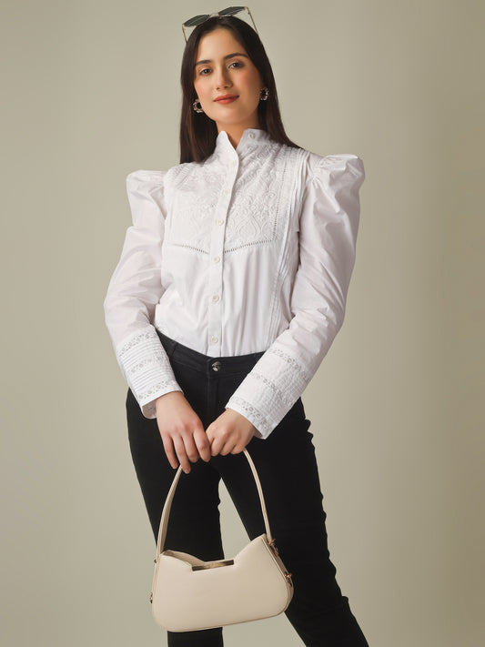 Aranya Embroidered Top