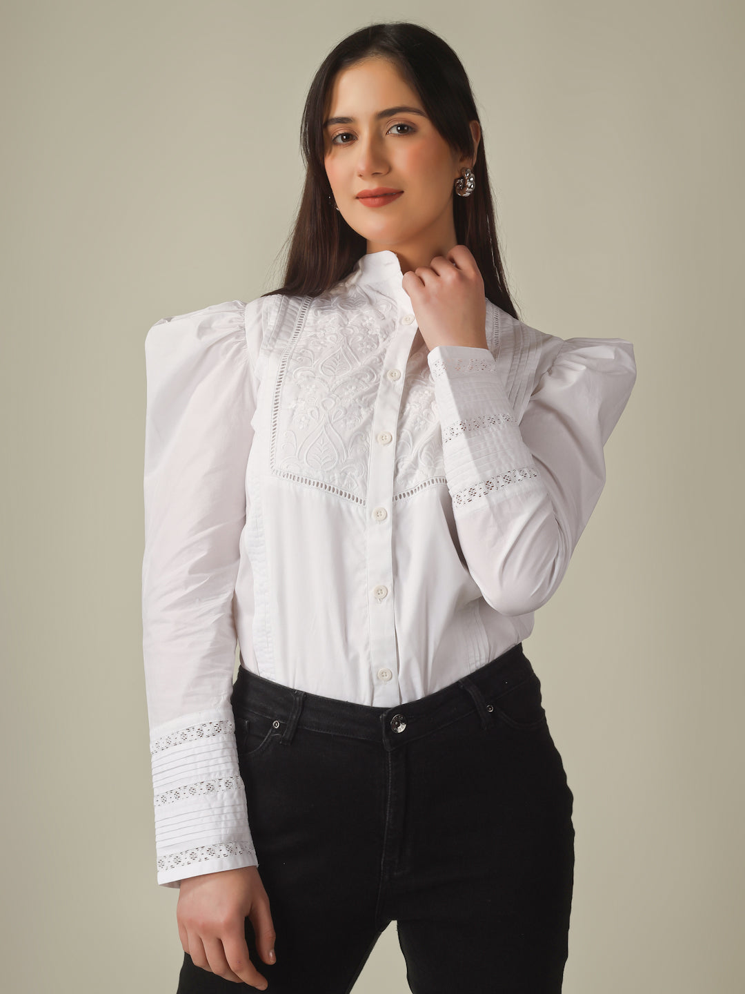 Aranya Embroidered Top